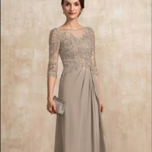 Mother of the bride gorgeous long dress